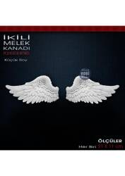 2'li Melek Kanatları (21x11 cm) 2 Parça Ham Polyester - Tual Hobi Sanat (1)