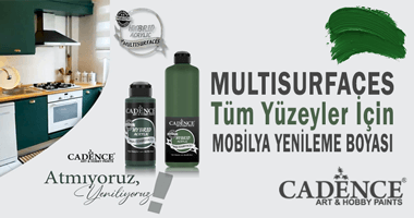 Cadence Multisurface Akrilik Boyalar