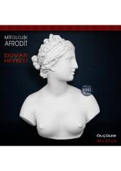 Afrodit Venüs Büstü Antik Duvar Heykeli (39x32 cm) Ham Polyester - Tual Hobi Sanat