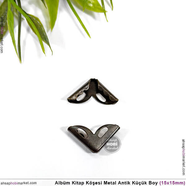 Albüm Kitap Köşe Koruyucu Küçük Boy (20 Adet) Antik Altın - 1