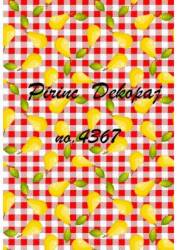 Armut Desenli Pirinç Dekopaj Model : 4367 - Line Art