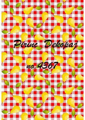 Armut Desenli Pirinç Dekopaj Model : 4367 - 1