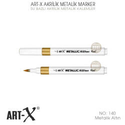 Art-X Akrilik Metalik Marker 140 Altın Renkli Kalem - Art-X (1)
