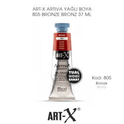 Art-X Artiva Yağlı Boya 805 Bronze (Bronz) 37 ml - Art-X