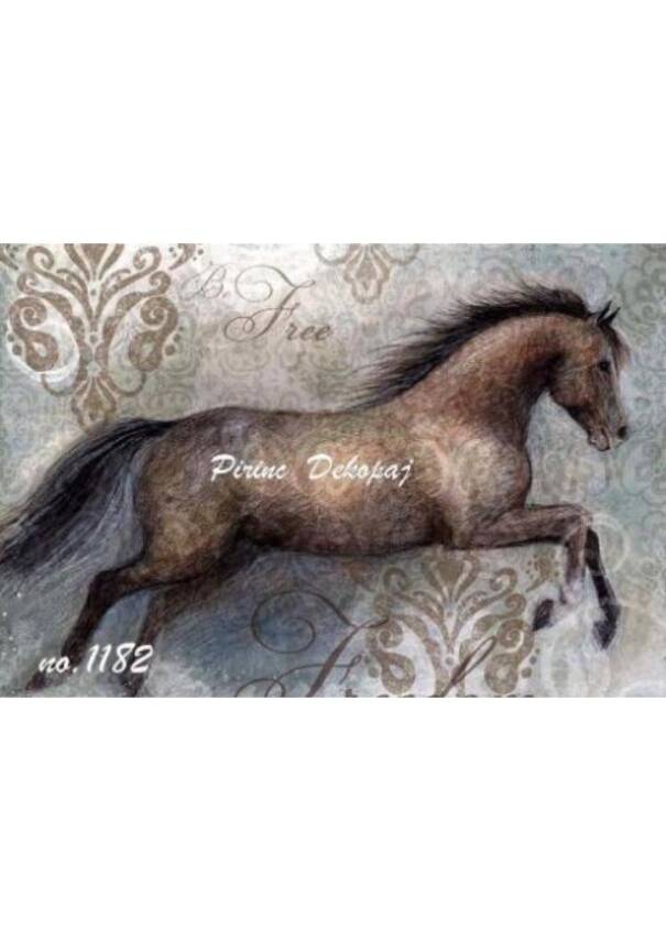 At Desenli Pirinç Dekopaj Model : 1182 - 1