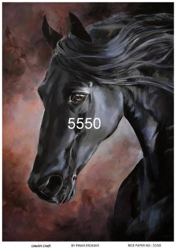 At Desenli Pirinç Dekopaj Model : 5550 - 1