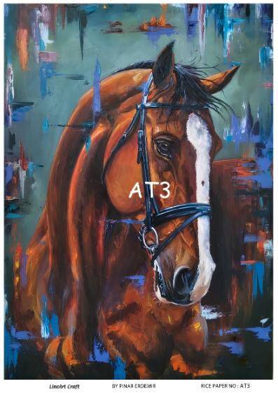 At Desenli Pirinç Dekopaj Model : AT03 - 1