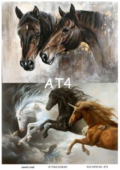 At Desenli Pirinç Dekopaj Model : AT04 - 1