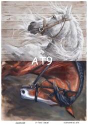 At Desenli Pirinç Dekopaj Model : AT09 - Line Art