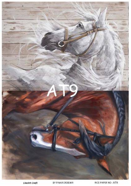 At Desenli Pirinç Dekopaj Model : AT09 - 1