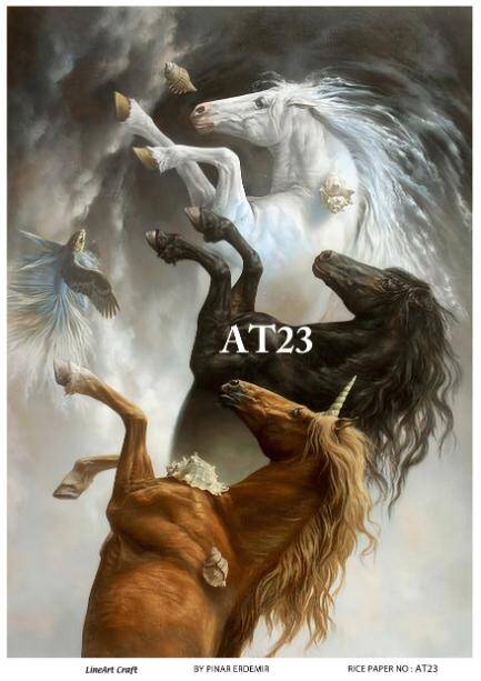 At Desenli Pirinç Dekopaj Model : AT23 - 1