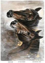 At Desenli Pirinç Dekopaj Model : AT24 - Line Art