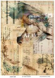 At Desenli Pirinç Dekopaj Model : AT33 - Line Art