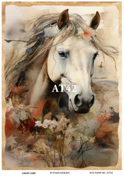 At Desenli Pirinç Dekopaj Model : AT42 - 1