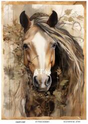 At Desenli Pirinç Dekopaj Model : AT44 - Line Art