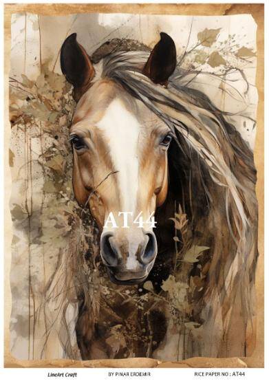 At Desenli Pirinç Dekopaj Model : AT44 - 1