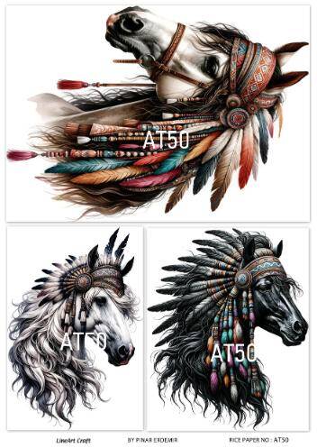 At Desenli Pirinç Dekopaj Model : AT50 - 1