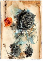 At Desenli Pirinç Dekopaj Model : BLACK1 - Line Art