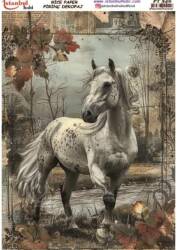 At Desenli Pirinç Dekopaj Model : PT 0546 - Tual Hobi Craft İst