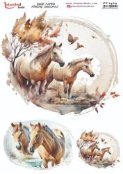 At Desenli Pirinç Dekopaj Model : PT 1424 - Tual Hobi Craft İst