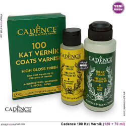 Cadence 100 Kat Vernik - High Gloss Finish 120+70 ml - Cadence