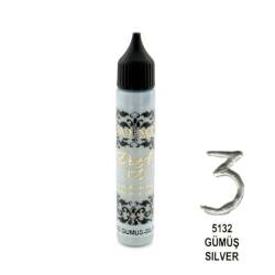 Cadence 3D Dora Boncuk Boya 5132 Gümüş - Cadence