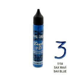 Cadence 3D Dora Boncuk Boya 5154 Sax Mavi - Cadence