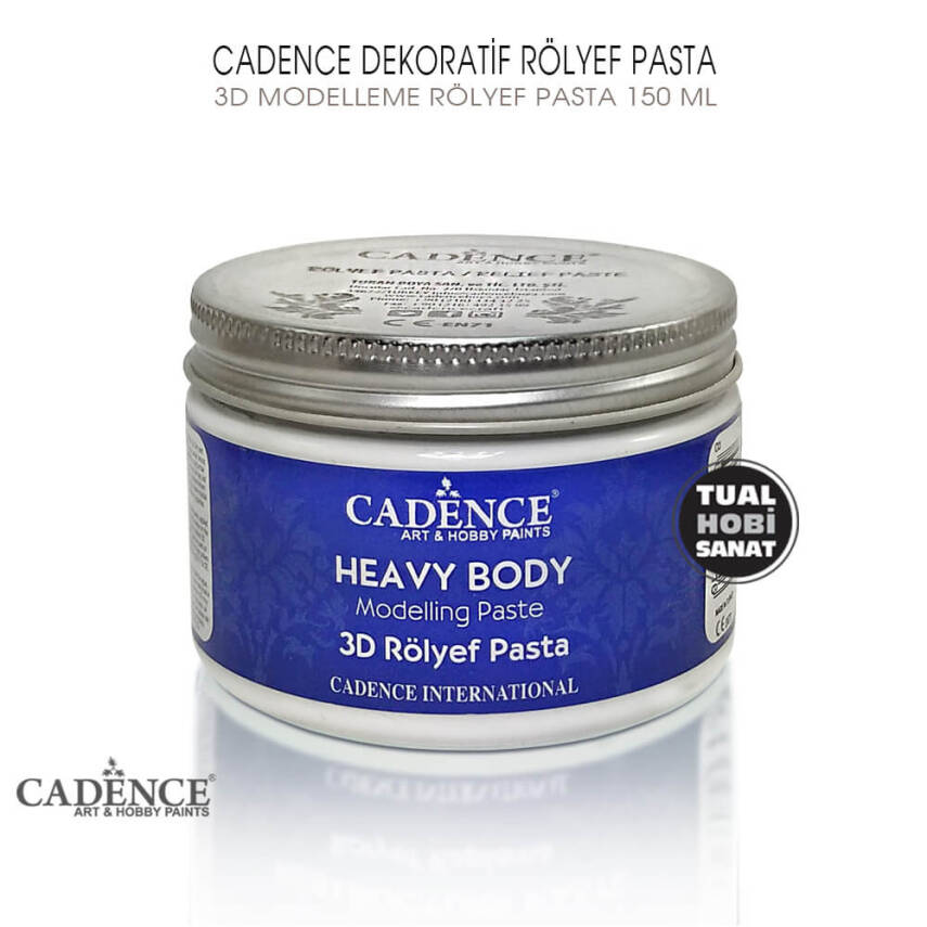 Cadence 3D Modelleme Rölyef Pasta 150ml - 1