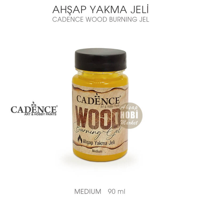 Cadence Ahşap Yakma Jeli Wood Burning Gel 90 ml - 1