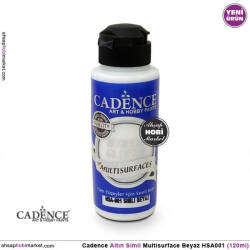 Cadence Altın Simli MultiSurface HSA001 Beyaz 120 ml - Cadence