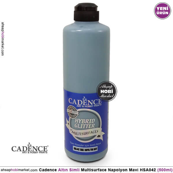 Cadence Altın Simli Multisurface HSA042 Napolyon Mavi 500 ml - 1