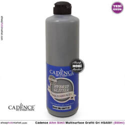 Cadence Altın Simli Multisurface HSA081 Grafiti Gri 500 ml - Cadence