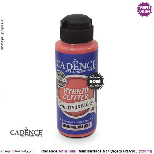 Cadence Altın Simli MultiSurface HSA105 Nar Çiçeği 120 ml - 1