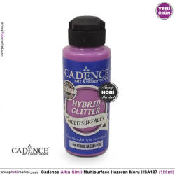 Cadence Altın Simli MultiSurface HSA107 Hazeran Moru 120 ml - Cadence