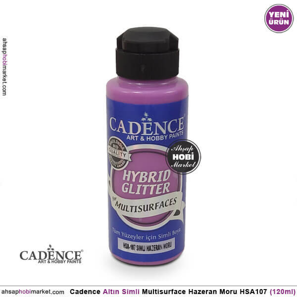 Cadence Altın Simli MultiSurface HSA107 Hazeran Moru 120 ml - 1