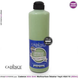 Cadence Altın Simli Multisurface HSA110 İlkbahar Yeşili 500 ml - Cadence