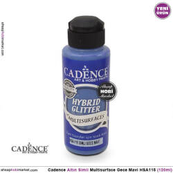 Cadence Altın Simli MultiSurface HSA115 Gece Mavi 120 ml - Cadence