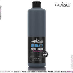 Cadence Ambiante Islak Zemin Boyası Antrasit Siyah 500ml AW23 - Cadence
