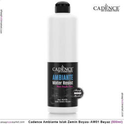 Cadence Ambiante Islak Zemin Boyası Beyaz 500ml AW01 - Cadence