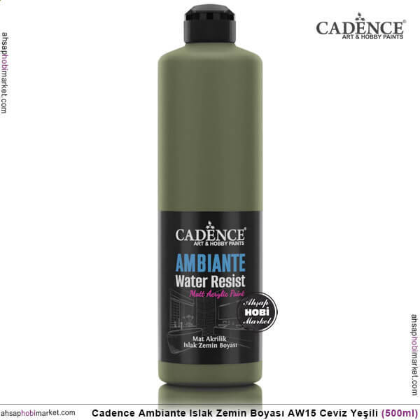 Cadence Ambiante Islak Zemin Boyası Ceviz 500ml AW15 - 1