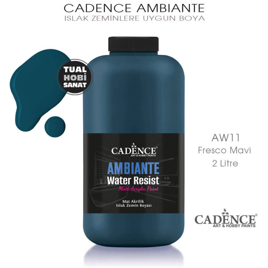 Cadence Ambiante Islak Zemin Boyası Fresco 2000ml AW11 - 1