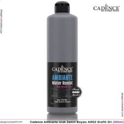 Cadence Ambiante Islak Zemin Boyası Grafiti Gri 500ml AW22 - Cadence