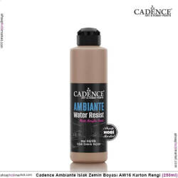 Cadence Ambiante Islak Zemin Boyası Karton 250ml AW16 - Cadence