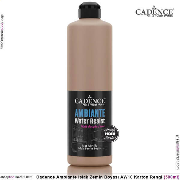 Cadence Ambiante Islak Zemin Boyası Karton 500ml AW16 - 1