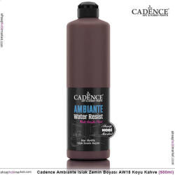 Cadence Ambiante Islak Zemin Boyası Koyu Kahve 500ml AW18 - Cadence