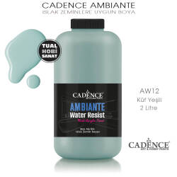 Cadence Ambiante Islak Zemin Boyası Küf Yeşili 2000ml AW12 - Cadence