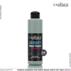 Cadence Ambiante Islak Zemin Boyası Küf Yeşili 250ml AW12 - Cadence