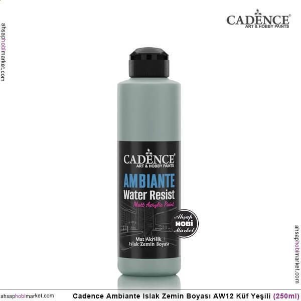 Cadence Ambiante Islak Zemin Boyası Küf Yeşili 250ml AW12 - 1