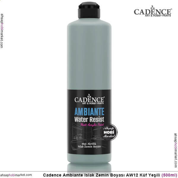 Cadence Ambiante Islak Zemin Boyası Küf Yeşili 500ml AW12 - 1