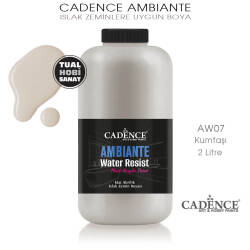 Cadence Ambiante Islak Zemin Boyası Kumtaşı 2000ml AW07 - Cadence